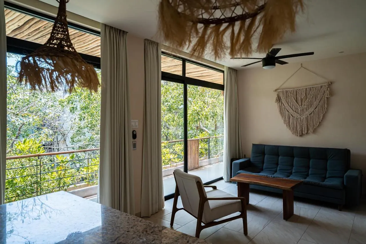 Apartmán Casai - Boho-Chic Penthouse With Private Pool In La Veleta Tulum Mexiko