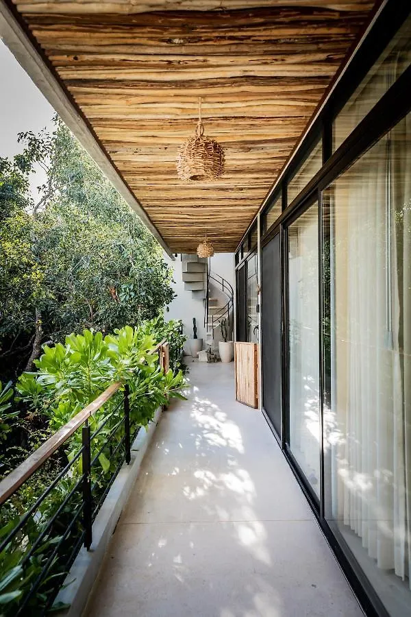 トゥルムCasai - Boho-Chic Penthouse With Private Pool In La Veletaアパートメント 0*, トゥルム